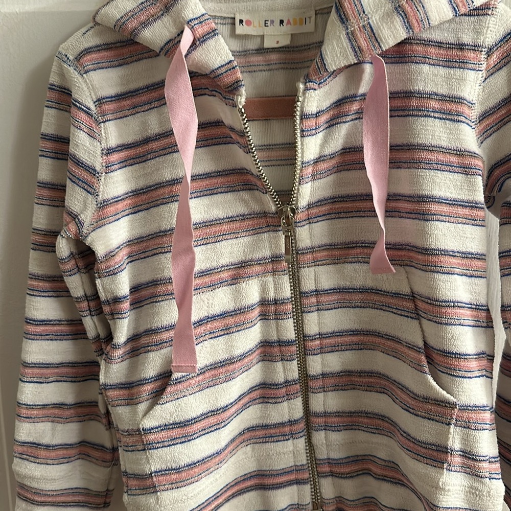 Roller rabbit hoodie gently worn 2T - Picture 5 of 8